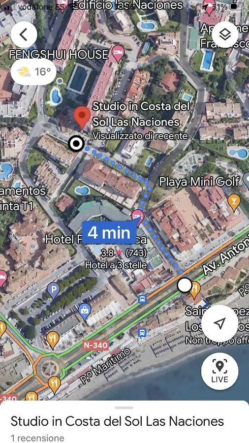 公寓 Studio In Costa Del Sol 贝纳尔马德纳